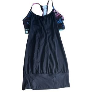 Lululemon No Limits Tank Top Petal Pop Floral 4 Pink Black Blue Green